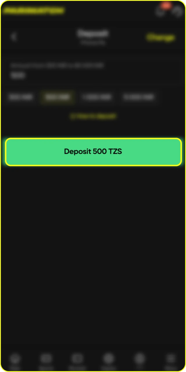 Don't forget to make a deposit at Parimatch online casino before playing Aviator.