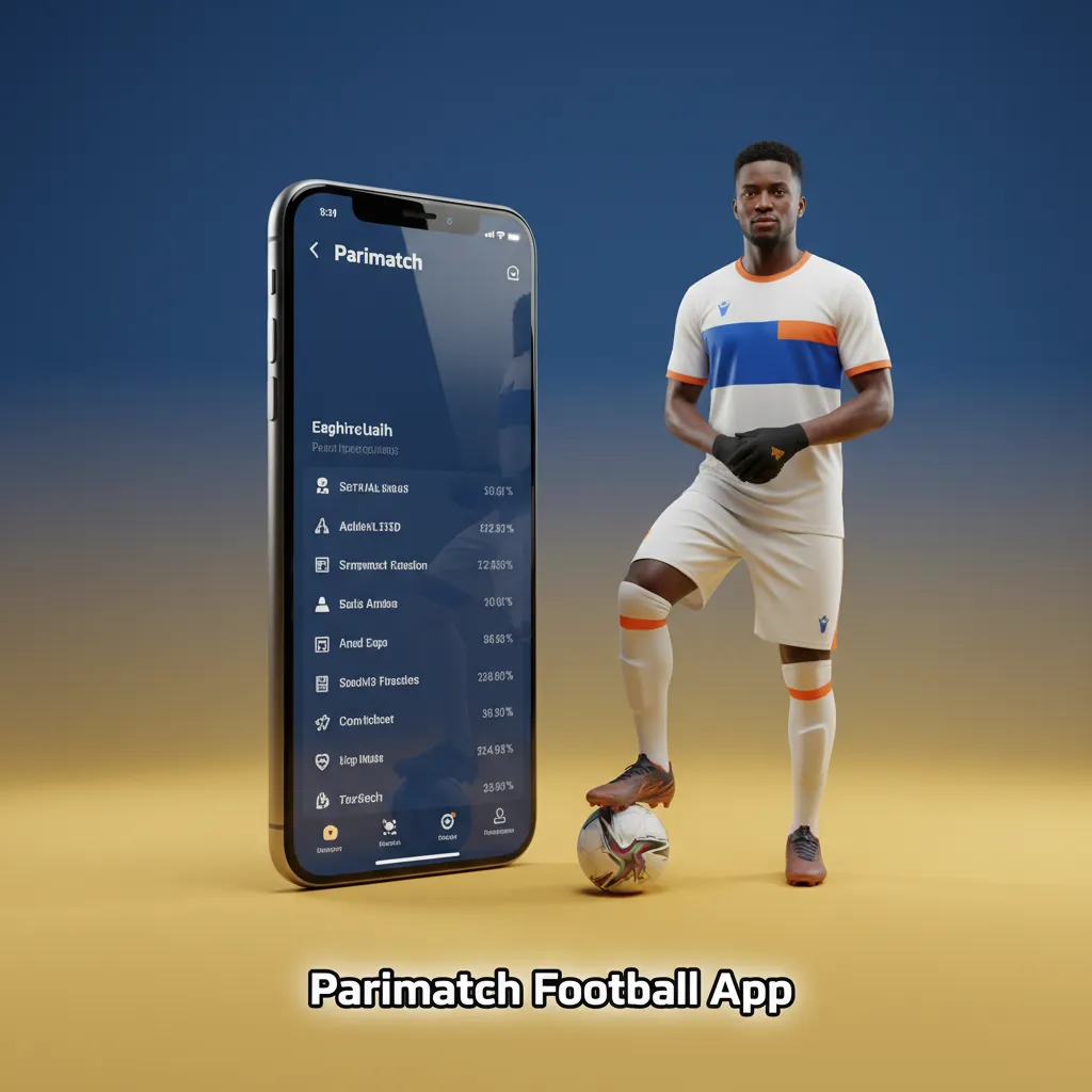 Parimatch Football app screen with pre‑match and live odds, goal and card alerts, Cash Out, and mobile deposit options.