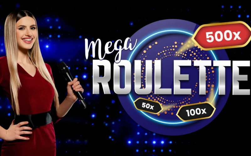 Place your bets in Mega Roulette game at Parimatch and enjoy the action.